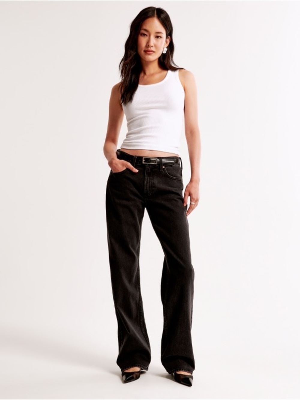 Abercrombie & Fitch Low Rise Baggy Jean